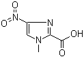 1-Methyl-4-nitro-1H-imidazole-2-carboxylic acid molecular structure (CAS 109012-24-0)