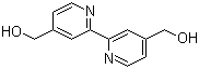 4,4'-Bis(hydroxymethyl)-2,2'-bipyridine molecular structure (CAS 109073-77-0)