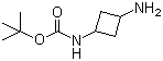 structure of CAS# 1090904-48-5, 3-Amino-1-tert-butylcyclobutyl carbamate