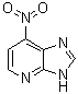 structure of CAS# 109151-82-8, 7-Nitro-3H-imidazo[4,5-b]pyridine;6-Nitro-1-deazapurine