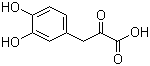 3,4-Dihydroxyphenylpyruvic acid  molecular structure (CAS 109170-71-0)