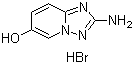 2-Amino-[1,2,4]triazolo[1,5-a]pyridin-6-ol hydrobromide molecular structure (CAS 1092394-16-5)