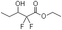 2,2-Difluoro-3-hydroxypentanoic acid ethyl ester molecular structure (CAS 1092693-68-9)