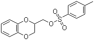 2,3-二氢-1,4-苯并二噁烷-2-甲醇对甲苯磺酸酯分子结构 (CAS 1094-91-3)