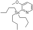 3-Methoxy-2-(tributylstannyl)pyridine molecular structure (CAS 1094072-15-7)