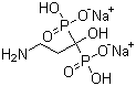 Disodium pamidronate molecular structure (CAS 109552-15-0)