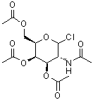 2-(Acetylamino)-2-deoxy-D-galactopyranosyl chloride 3,4,6-triacetate molecular structure (CAS 109581-83-1)