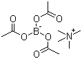 Tetramethylammonium triacetoxyborohydride molecular structure (CAS 109704-53-2)
