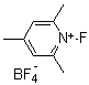 结构式 CAS# 109705-14-8, 1-氟-2,4,6-三甲基吡啶四氟硼酸盐