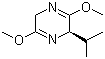 (R)-2,5-Dihydro-3,6-dimethoxy-2-isopropylpyrazine molecular structure (CAS 109838-85-9)
