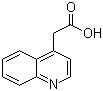 结构式 CAS# 109922-57-8, 喹啉-4-乙酸