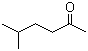 5-甲基-2-己酮分子结构 (CAS 110-12-3)