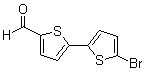 structure of CAS# 110046-60-1, 5-Bromo-2,2'-bithiophene-5'-carboxaldehyde;5'-Bromo-[2,2']bithiophene-5-carboxaldehyde
