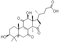 Lucidenic acid L molecular structure (CAS 110267-45-3)