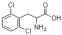 2,6-Dichloro-DL-phenylalanine molecular structure (CAS 110300-03-3)