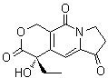 结构式 CAS# 110351-94-5, (4S)-4-乙基-7,8-二氢-4-羟基-1H-吡喃并[3,4-f]吲嗪-3,6,10(4H)-三酮