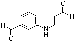 Indole-3,6-dicarboxaldehyde molecular structure (CAS 110370-43-9)