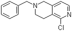 5-Chloro-1,2,3,4-tetrahydro-2-(phenylmethyl)-2,6-naphthyridine molecular structure (CAS 1104027-46-4)