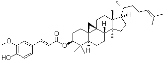 gamma-Oryzanol molecular structure (CAS 11042-64-1)