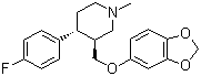 甲基帕罗西汀分子结构 (CAS 110429-36-2)