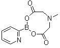 2-Pyridinylboronic acid methyliminodiacetic acid ester molecular structure (CAS 1104637-58-2)