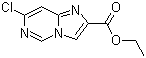 结构式 CAS# 1105187-40-3, 7-氯咪唑并[1,2-c]嘧啶-2-羧酸乙酯