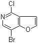 7-Bromo-4-chlorofuro[3,2-c]pyridine molecular structure (CAS 1105187-43-6)