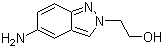 5-Amino-2H-indazole-2-ethanol molecular structure (CAS 1105187-46-9)