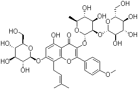 structure of CAS# 110623-72-8, Epimedin A