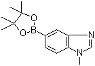 1-Methyl-1H-benzimidazole-5-boronic acid pinacol ester molecular structure (CAS 1107627-02-0)