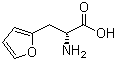 D-3-(2-呋喃基)丙氨酸分子结构 (CAS 110772-46-8)