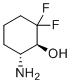 (1S,6R)-6-amino-2,2-difluorocyclohexanol molecular structure (CAS 1109284-40-3)