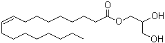 structure of CAS# 111-03-5, Glycerin 1-monooleate;Nofable GO 991; Rylo MG 19; rac-1-Monoolein; rac-1-Monooleoylglycerol; alpha-Glyceryl monooloeate; alpha-Monoolein