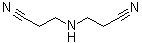 二(2-氰基乙基)胺分子结构 (CAS 111-94-4)