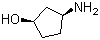 结构式 CAS# 1110772-05-8, (1R,3S)-3-氨基环戊醇