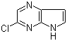 3-Chloro-5H-pyrrolo[2,3-b]pyrazine molecular structure (CAS 1111638-10-8)