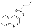 2-Propylthiazolo[4,5-c]quinoline molecular structure (CAS 111199-35-0)