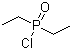 Diethylphosphinic chloride molecular structure (CAS 1112-37-4)