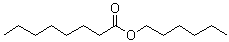structure of CAS# 1117-55-1, Octanoic acid hexyl ester;Hexyl caprylate; Hexyl octanoate; n-Hexyl caprylate