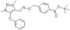 Fenpyroximate molecular structure (CAS 111812-58-9)