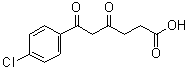 4-Chloro-gamma,epsilon-dioxobenzenehexanoic acid molecular structure (CAS 111881-78-8)
