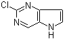 2-Chloro-5H-pyrrolo[3,2-d]pyrimidine molecular structure (CAS 1119280-66-8)