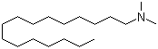 N,N-Dimethylhexadecylamine molecular structure (CAS 112-69-6)