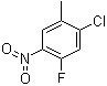 2-Chloro-4-fluoro-5-nitrotoluene molecular structure (CAS 112108-73-3)