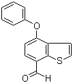 4-苯氧基苯并[b]噻吩-7-甲醛分子结构 (CAS 1121583-63-8)