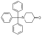 1-(Triphenylmethyl)-4-piperidinone molecular structure (CAS 112257-60-0)