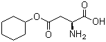 structure of CAS# 112259-66-2, L-Aspartic acid 4-cyclohexyl ester;L-Aspartic acid beta-cyclohexyl ester; H-Asp(OcHex)-OH