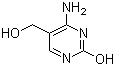2-羟基-4-氨基-5-羟甲基嘧啶分子结构 (CAS 1123-95-1)