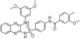 XL 765 molecular structure (CAS 1123889-87-1)