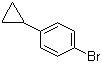 structure of CAS# 1124-14-7, 4-Bromocyclopropylbenzene;1-Bromo-4-cyclopropylbenzene; 4-Cyclopropylbromobenzene; 4-Cyclopropylphenyl bromide; (4-Bromophenyl)cyclopropane; (p-Bromophenyl)cyclopropane